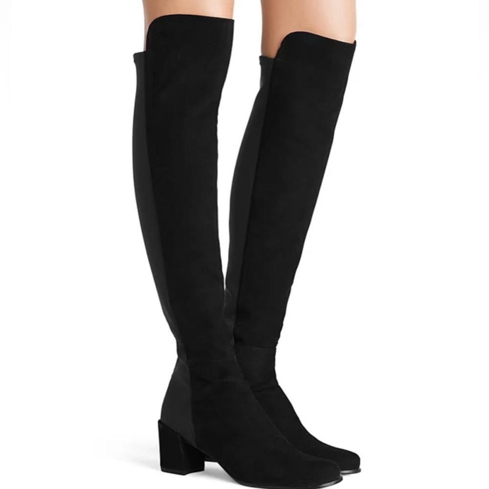 Stweart Weitzman over the knee suede boots